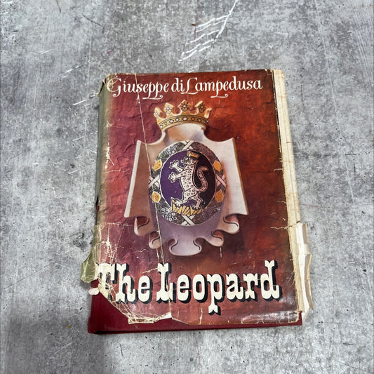 the leopard book, by giuseppe di lampedusa, 1960 Hardcover image 1