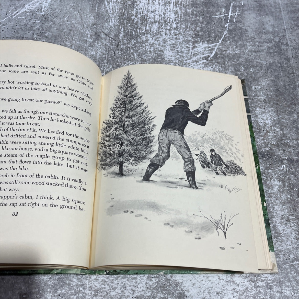 the letter on the tree book, by natalie savage carlson, 1964 Hardcover image 4