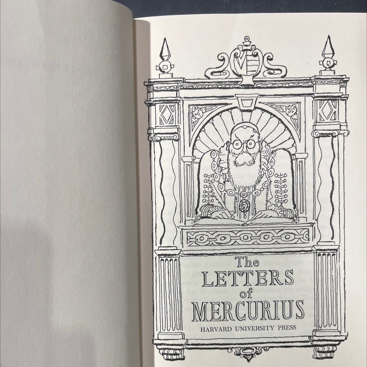 the letters of mercurius book, by unknown, 1970 Hardcover image 2
