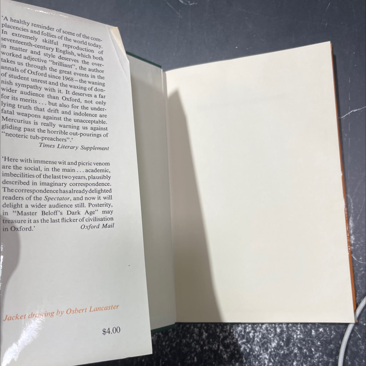 the letters of mercurius book, by unknown, 1970 Hardcover image 4