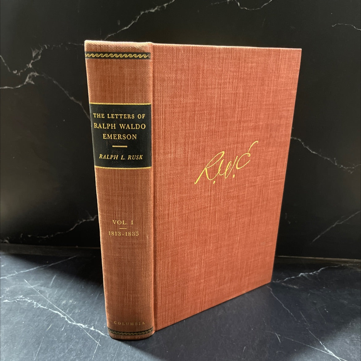 the letters of ralph waldo emerson in six volumes book, by ralph waldo emerson, 1939 Hardcover image 1