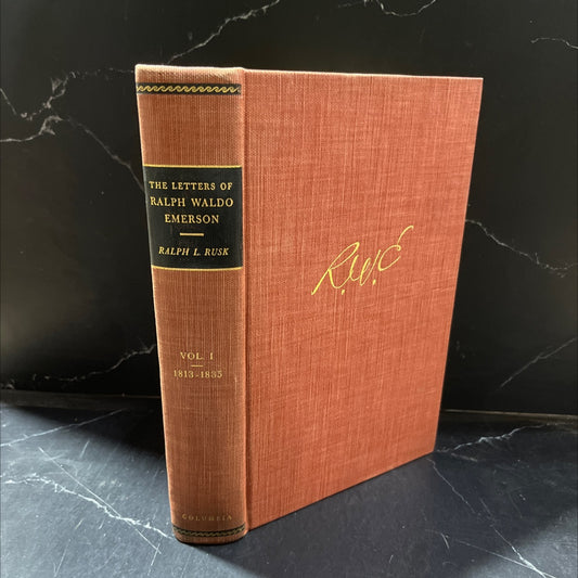 the letters of ralph waldo emerson in six volumes book, by ralph waldo emerson, 1939 Hardcover image 1