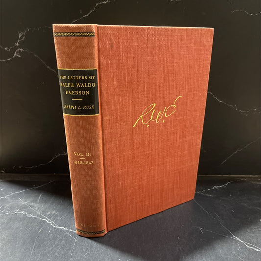 the letters of ralph waldo emerson volume three book, by ralph waldo emerson, 1939 Hardcover image 1