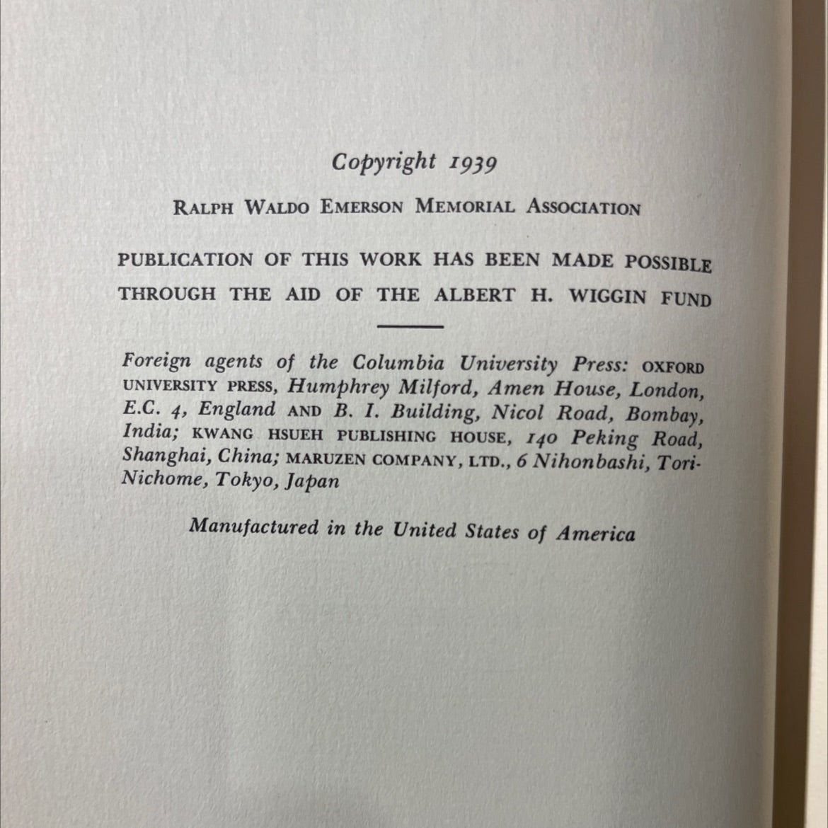 the letters of ralph waldo emerson volume three book, by ralph waldo emerson, 1939 Hardcover image 3