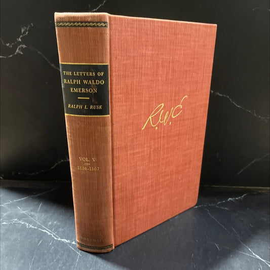 the letters of ralph waldo emerson book, by ralph waldo emerson, 1939 Hardcover image 1