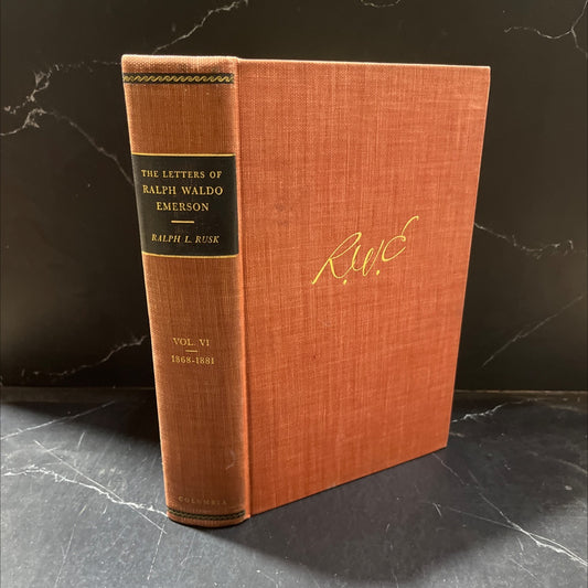 the letters of ralph waldo emerson book, by ralph waldo emerson, 1939 Hardcover image 1