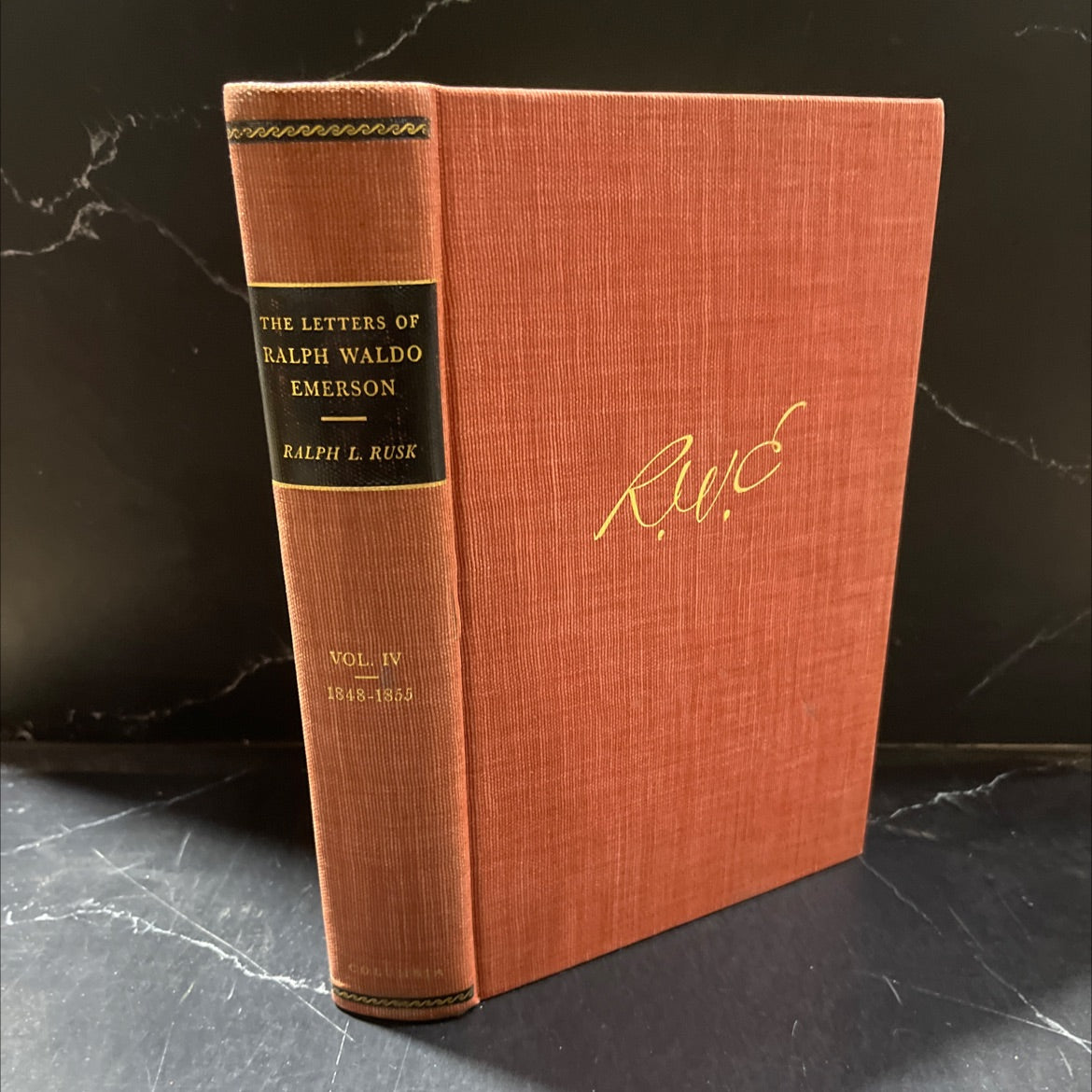 the letters of ralph waldo emerson book, by ralph l. rusk, 1939 Hardcover image 1