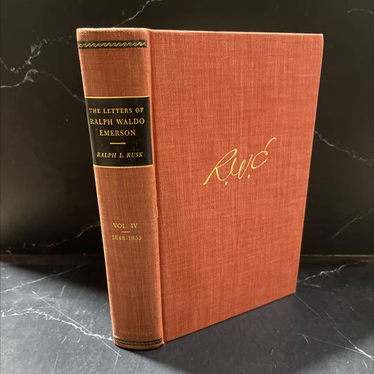 the letters of ralph waldo emerson book, by ralph l. rusk, 1939 Hardcover image 1