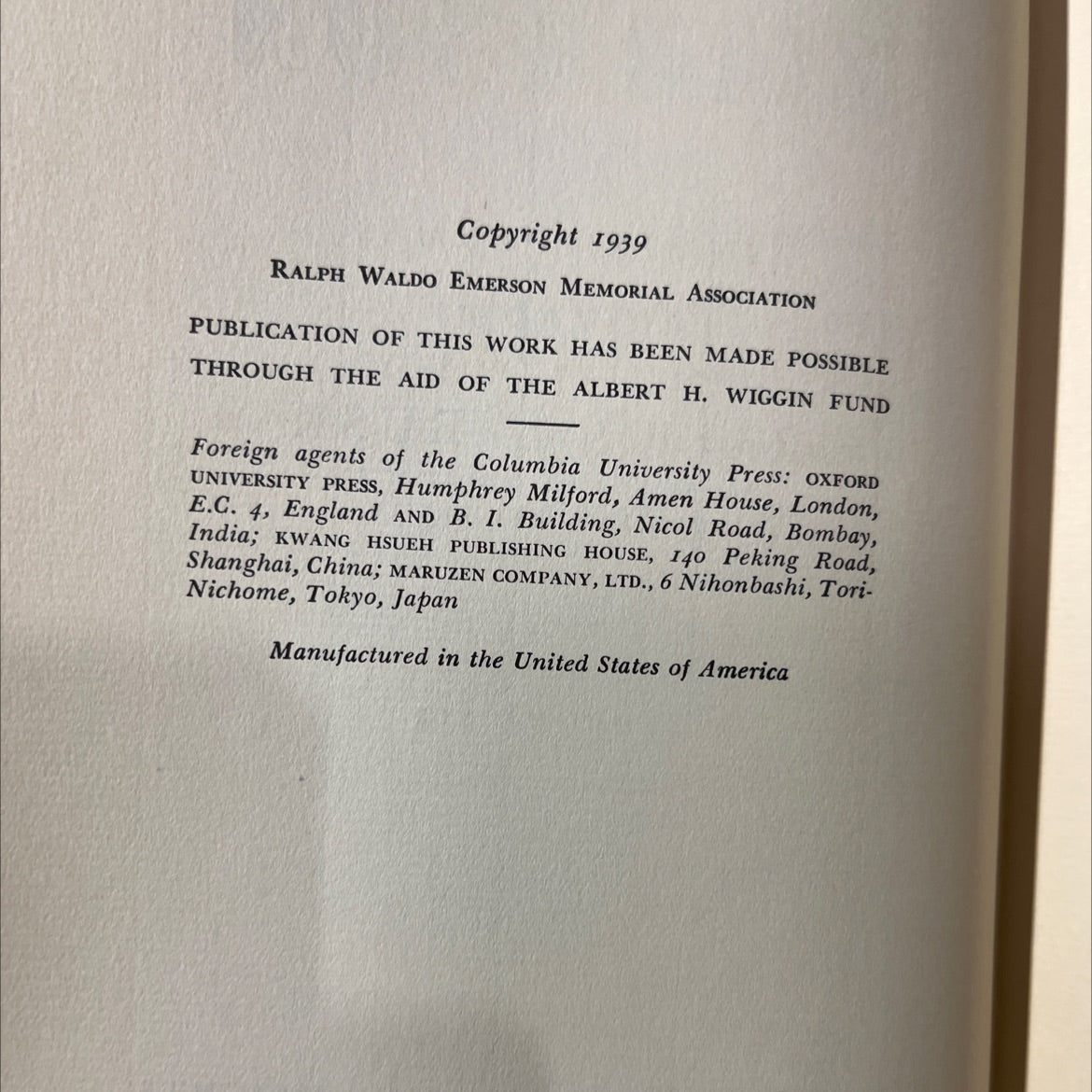 the letters of ralph waldo emerson book, by ralph waldo emerson, 1939 Hardcover image 3