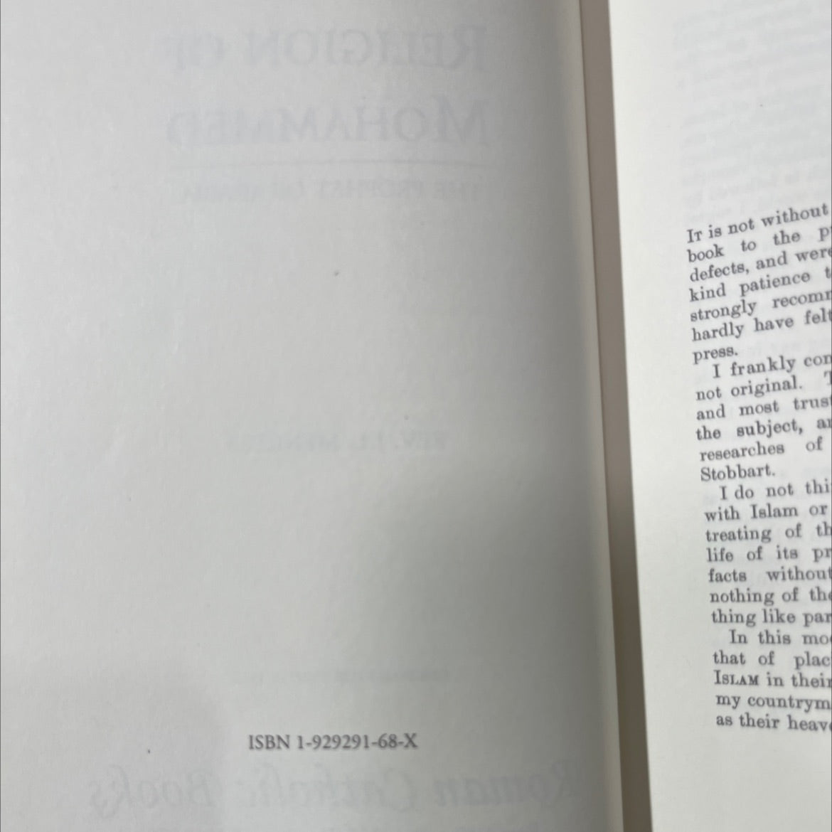 the life and religion of mohammed the prophet of arabia book, by rev. j.l. menezes, 1912 Hardcover image 3