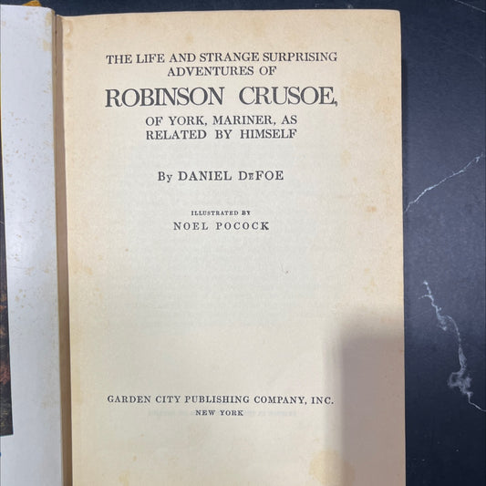 the life and strange surprising adventures of robinson crusoe, of york, mariner, as related by himself book, by daniel image 2