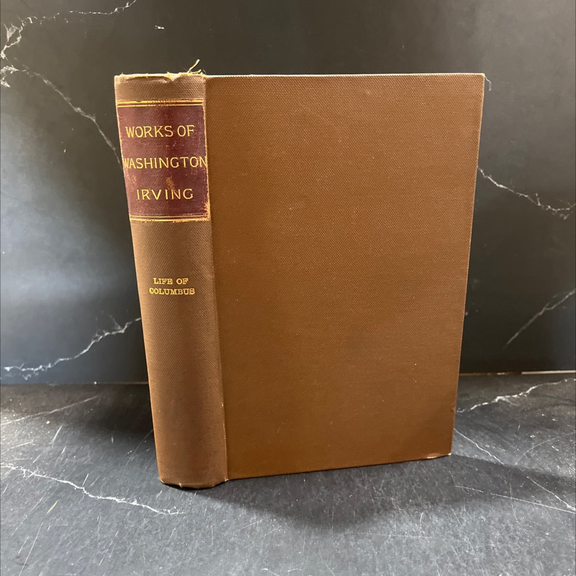 the life and voyages of christopher columbus book, by washington irving, 1970 Hardcover image 1