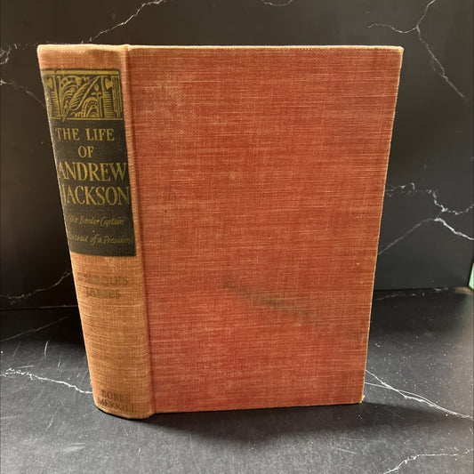 the life of andrew jackson complete in one volume book, by marquis james, 1938 Hardcover image 1