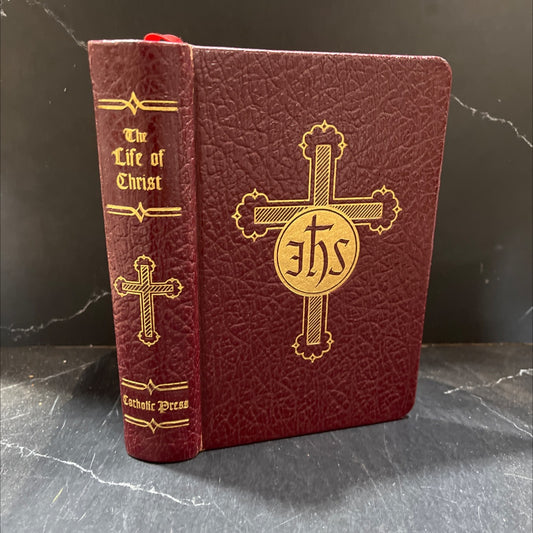 the life of christ our lord's life with lessons in his own words for our life today book, by reverend john p. image 1
