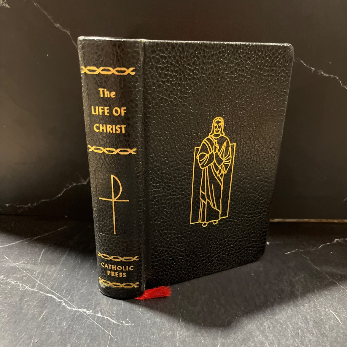 the life of christ our lord's life with lessons in his own words for our life today book, by reverend john p. image 1