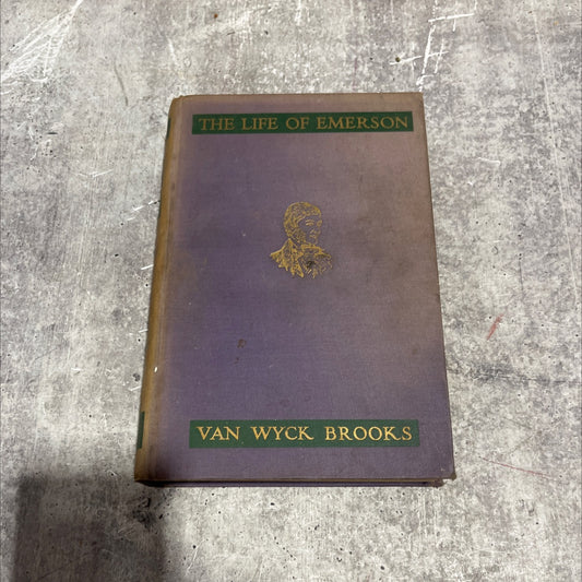 the life of emerson book, by van wyck brooks, 1932 Hardcover image 1