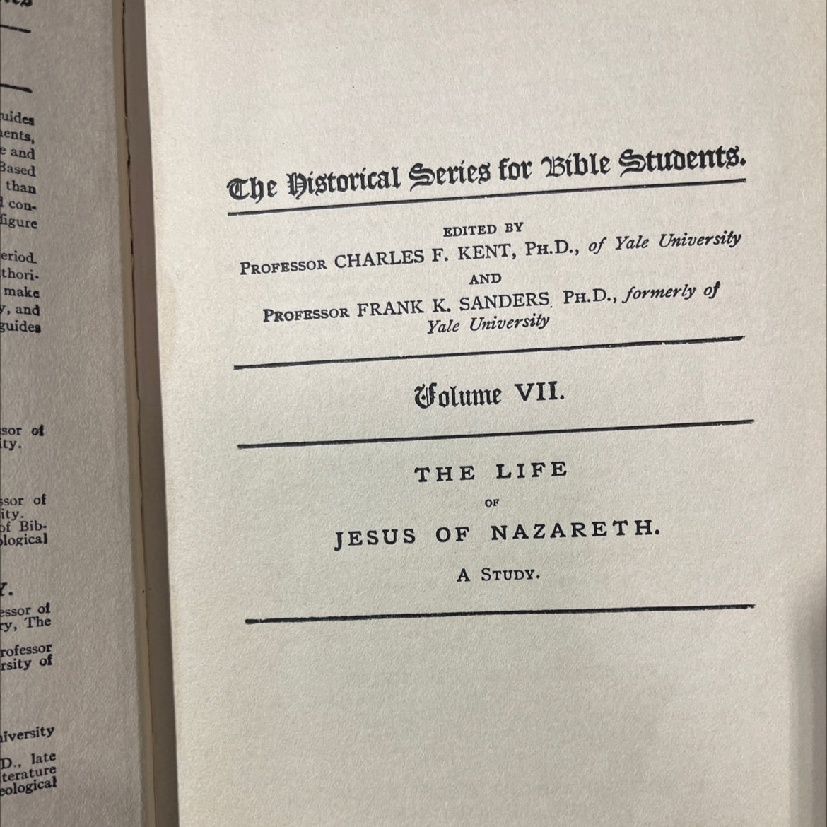 the life of jesus of nazareth. a study book, by unknown, 1970 Hardcover image 3