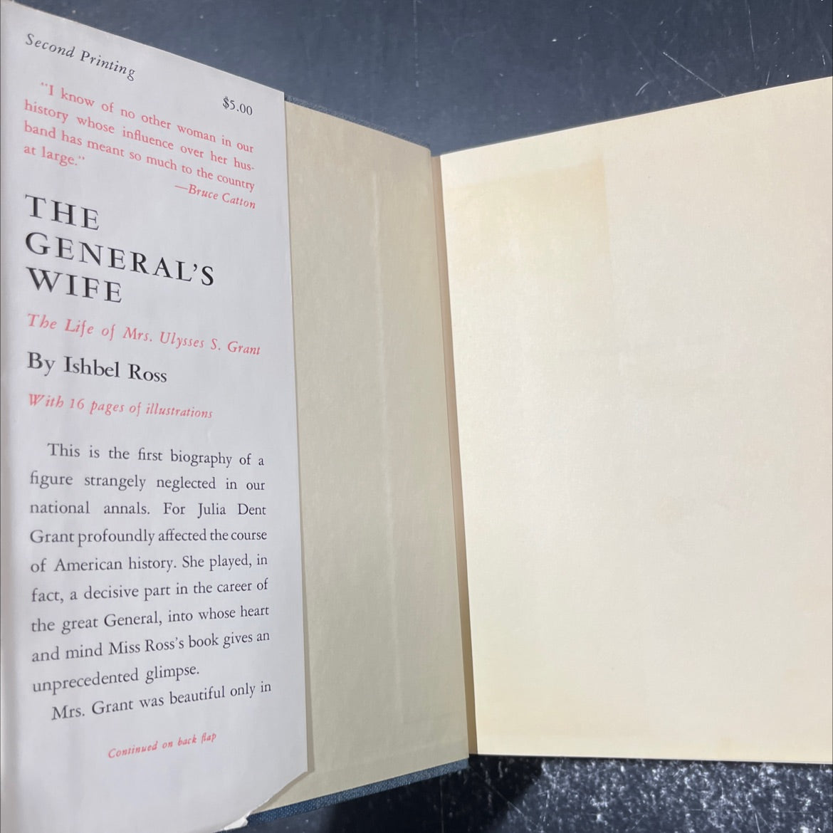 the life of mrs. ulysses s. grant book, by ishbel ross, 1959 Hardcover image 4