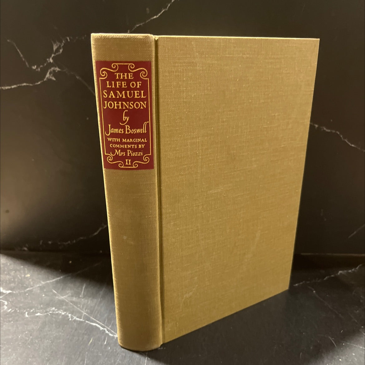 the life of samuel johnson ll.d. book, by james boswell, 1963 Hardcover image 1