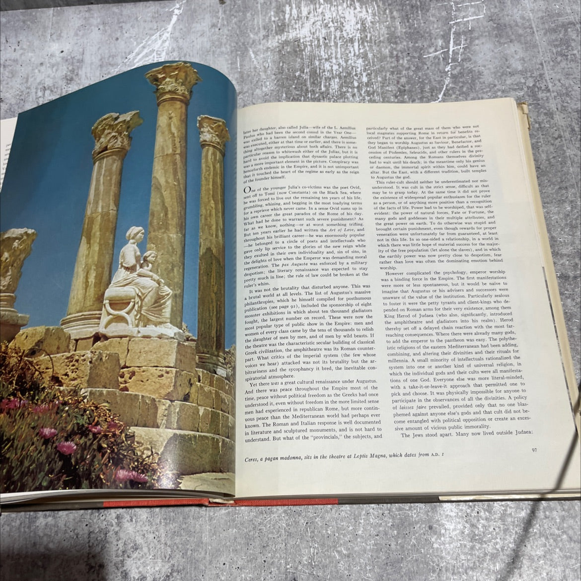 the light of the past a treasury of horizon a magazine of the arts book, by Irwin Glusker, 1965 Hardcover image 4