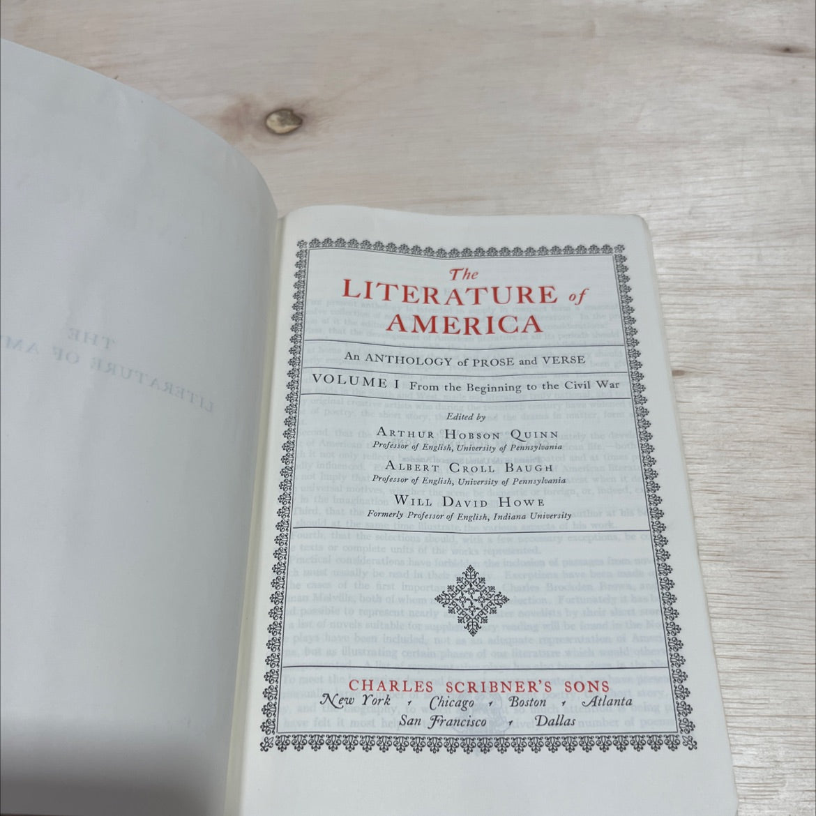 the literature of america an anthology of prose and verse volume i from the beginning to the civil war book, by arthur image 2