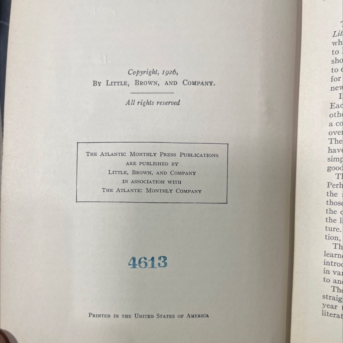 the little book of english composition book, by e. a. cross, 1927 Hardcover image 3