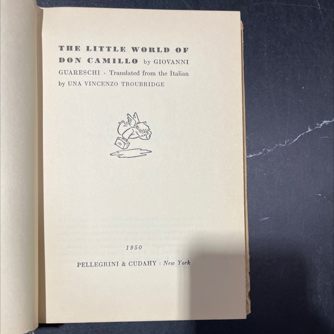 the little world of don camillo book, by giovanni guareschi, 1950 Hardcover image 2