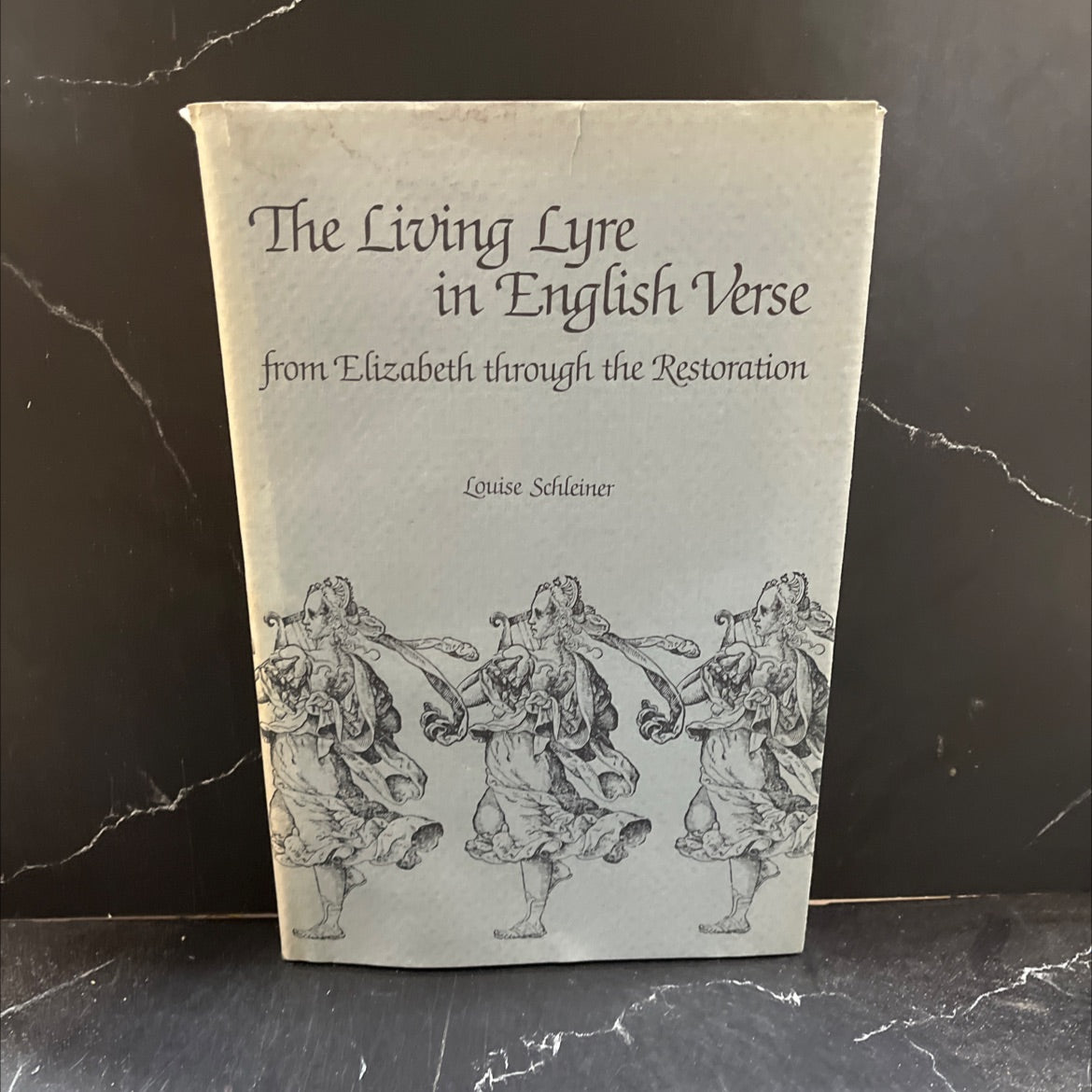 the living lyre in english verse from elizabeth through the restoration book, by louise schleiner, 1984 Hardcover image 1