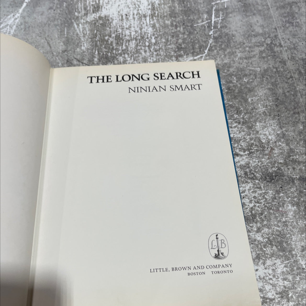 the long search book, by Ninian Smart, 1977 Hardcover image 2