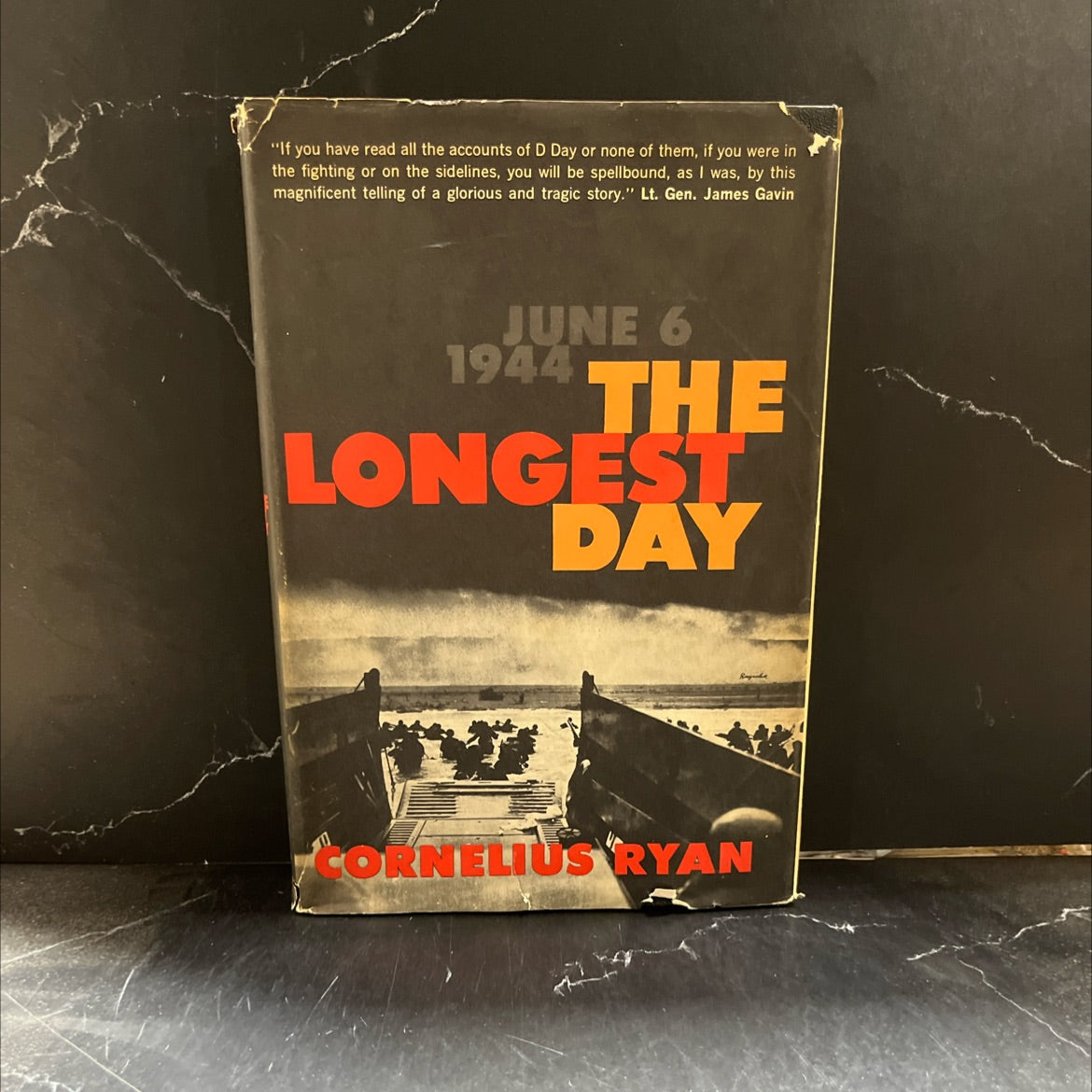 the longest day book, by cornelius ryan, 1959 Hardcover image 1