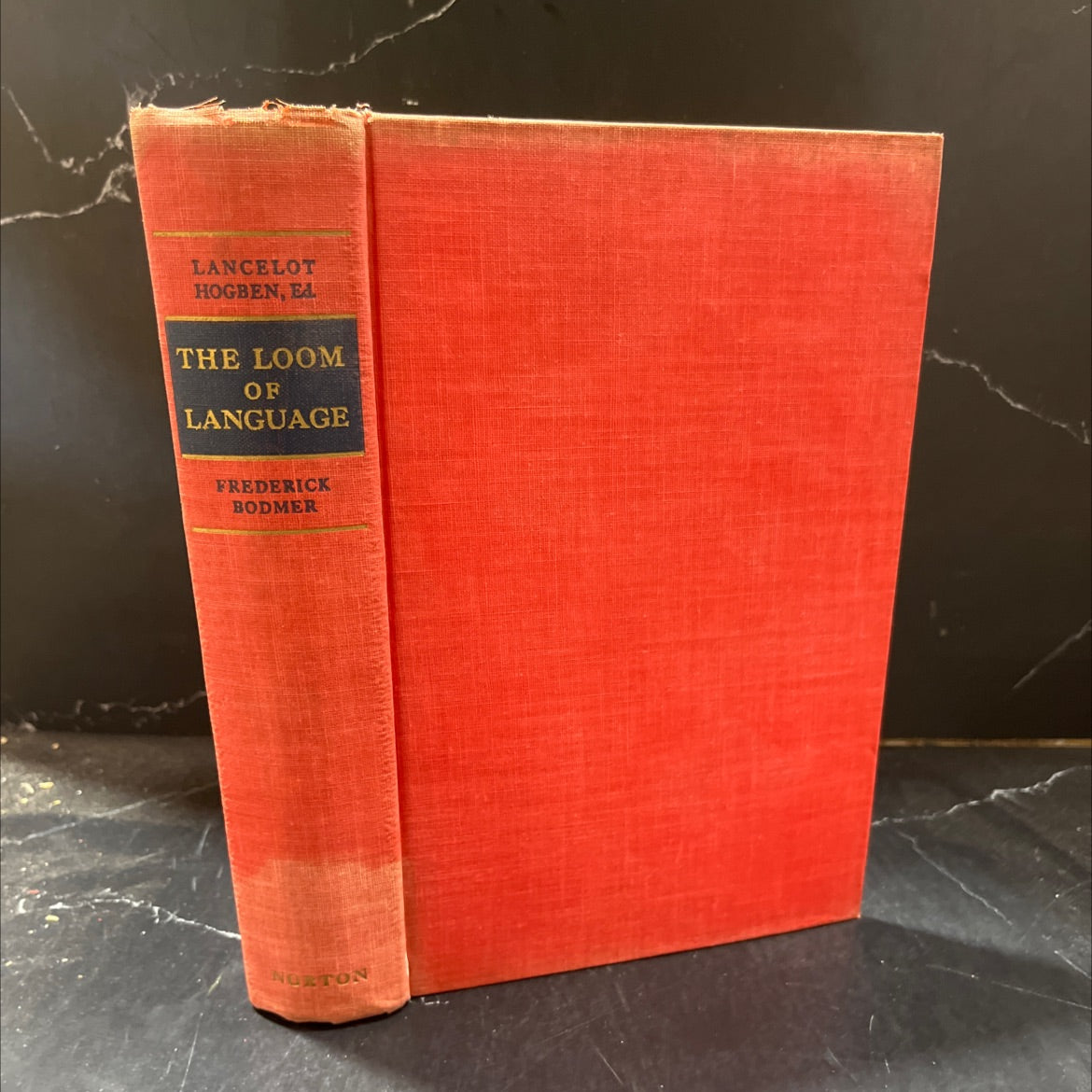 the loom of language book, by frederick bodmer, 1944 Hardcover image 1