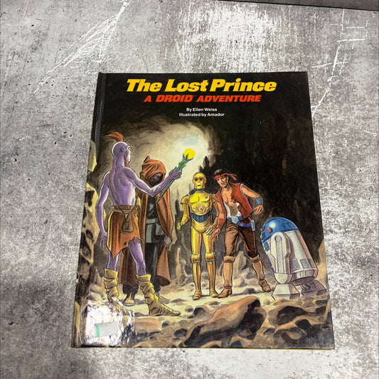 the lost prince a droid adventure book, by ellen weiss, 1985 Hardcover image 1