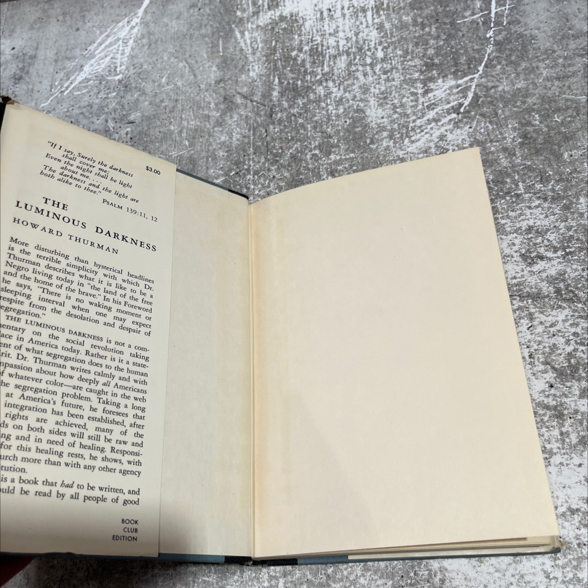the luminous darkness book, by howard thurman, 1965 Hardcover image 4