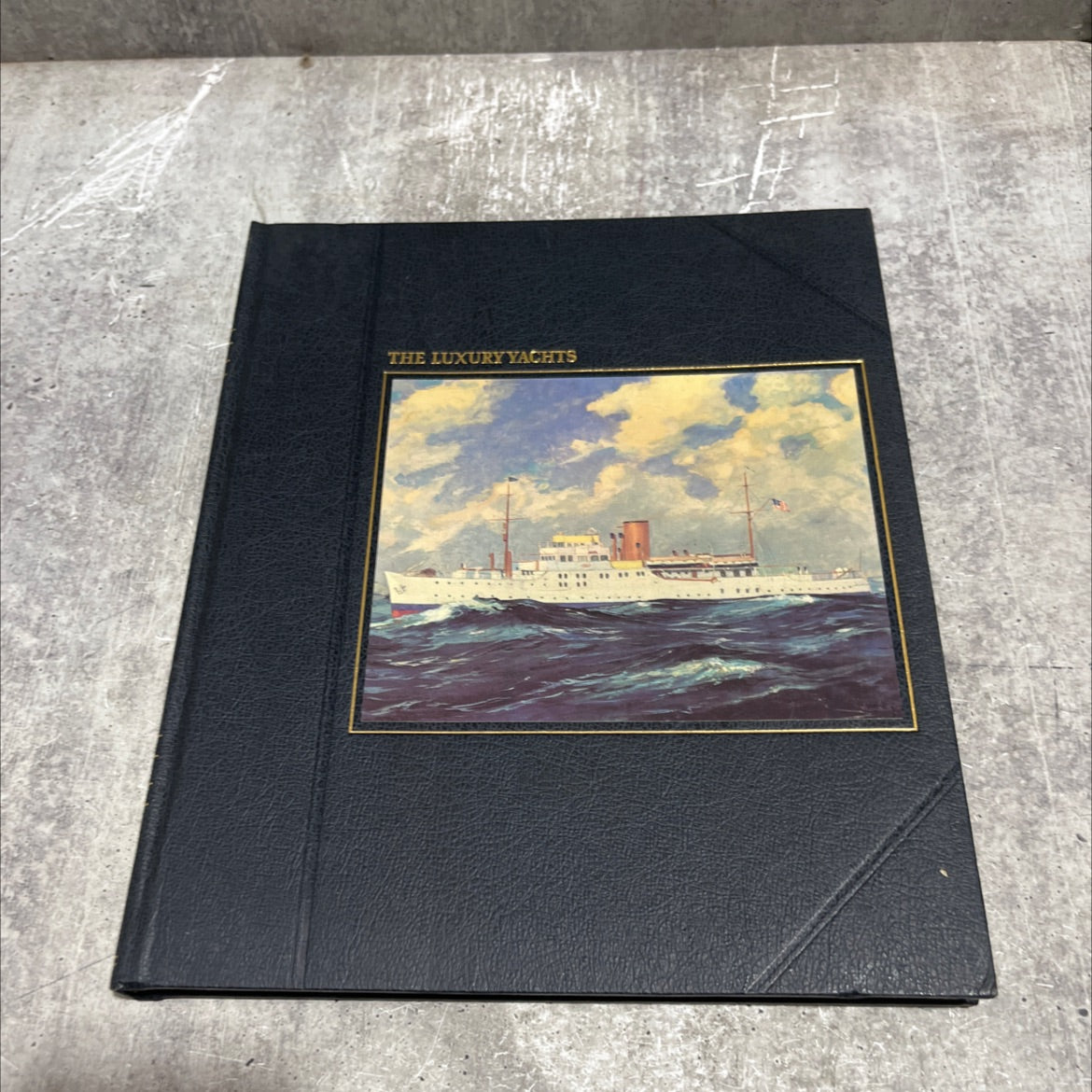 the luxury yachts book, by John Rousmaniere, 1984 Hardcover image 1