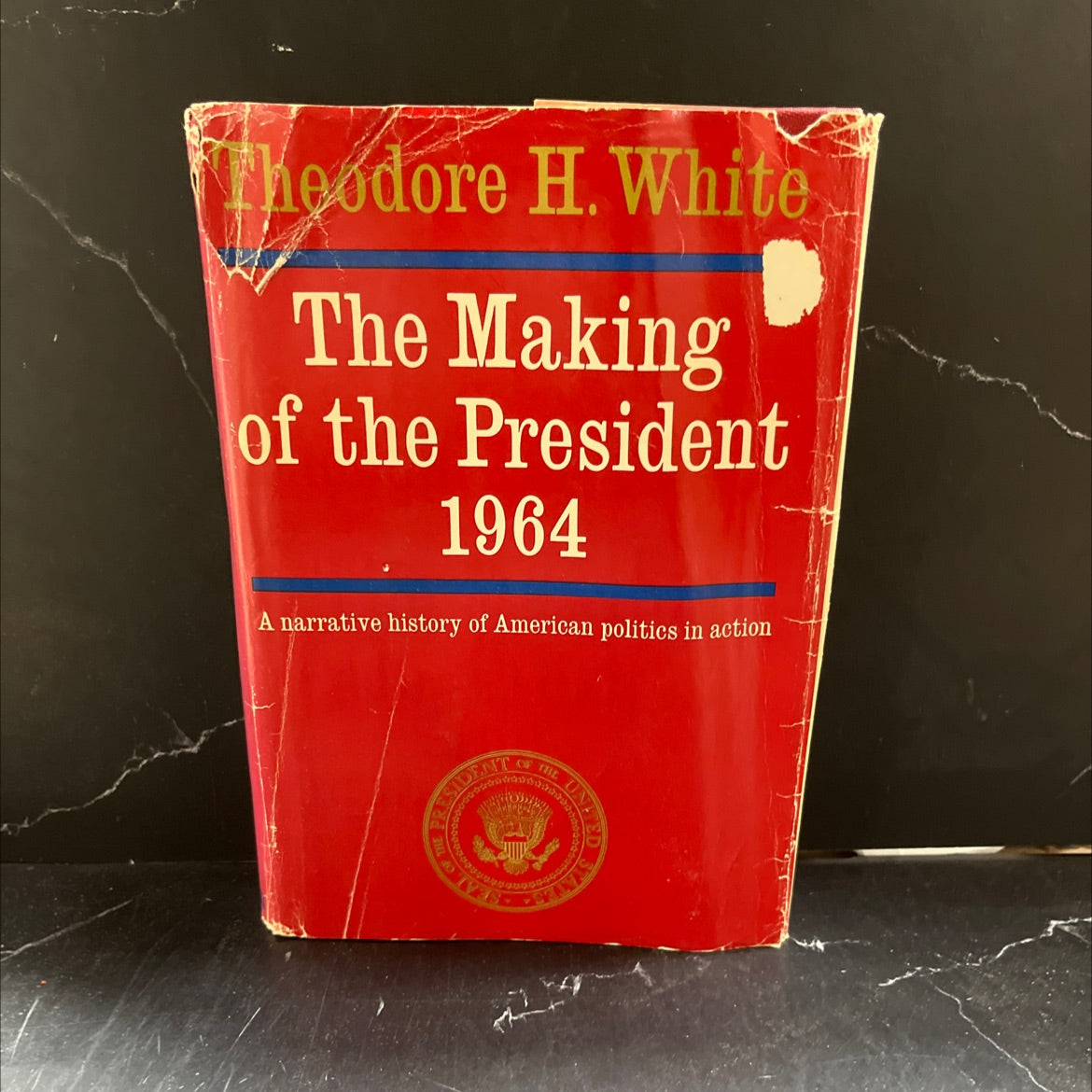 the making of the president 1964 book, by theodore h. white, 1965 Hardcover image 1