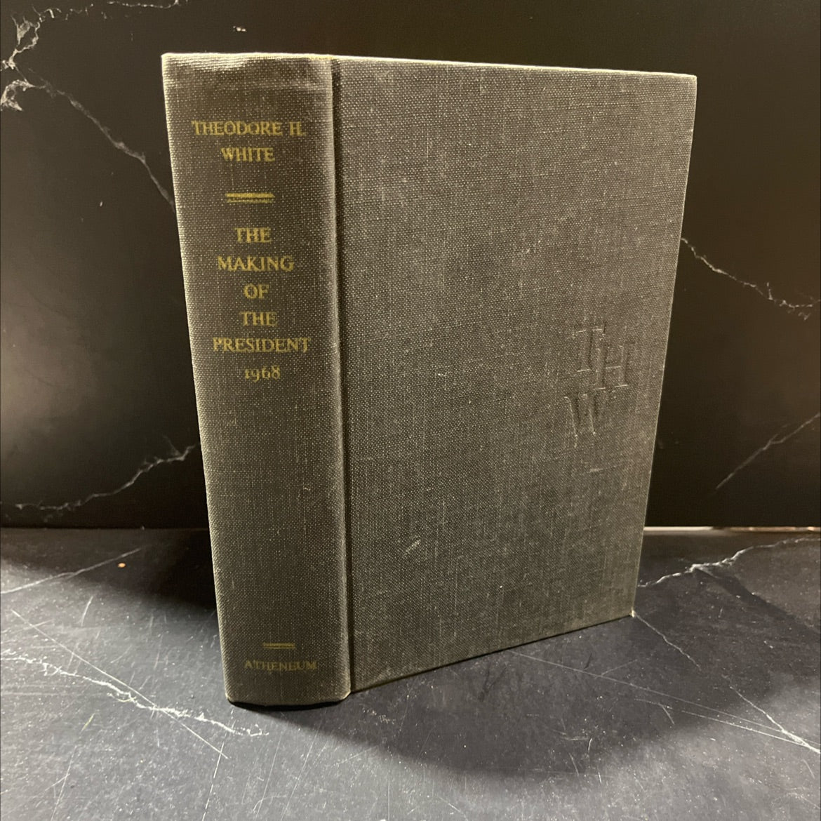 the making of the president 1968 book, by theodore h. white, 1969 Hardcover image 1