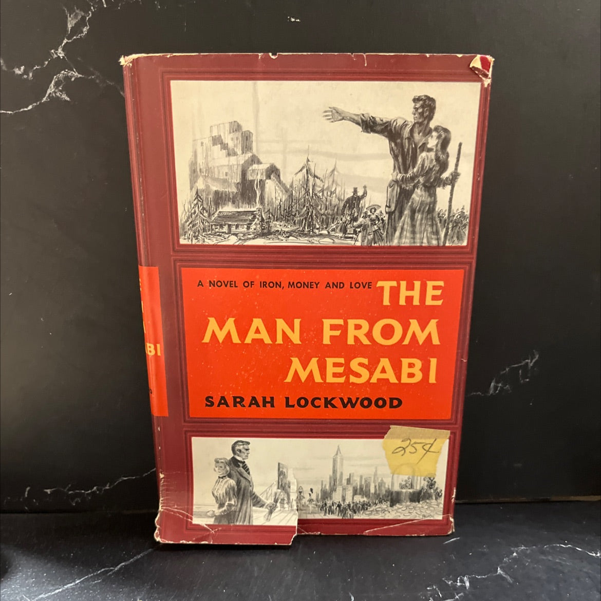 the man from mesabi book, by Sarah Lockwood, 1955 Hardcover image 1