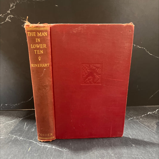 the man in lower ten book, by mary roberts rinehart, 1929 Hardcover image 1