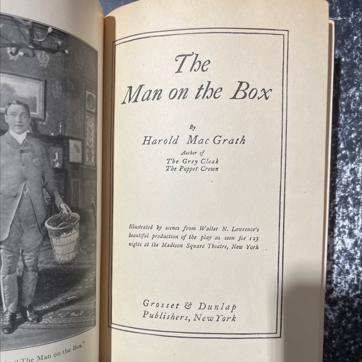 the man on the box book, by harold mac grath, 1904 Hardcover image 2