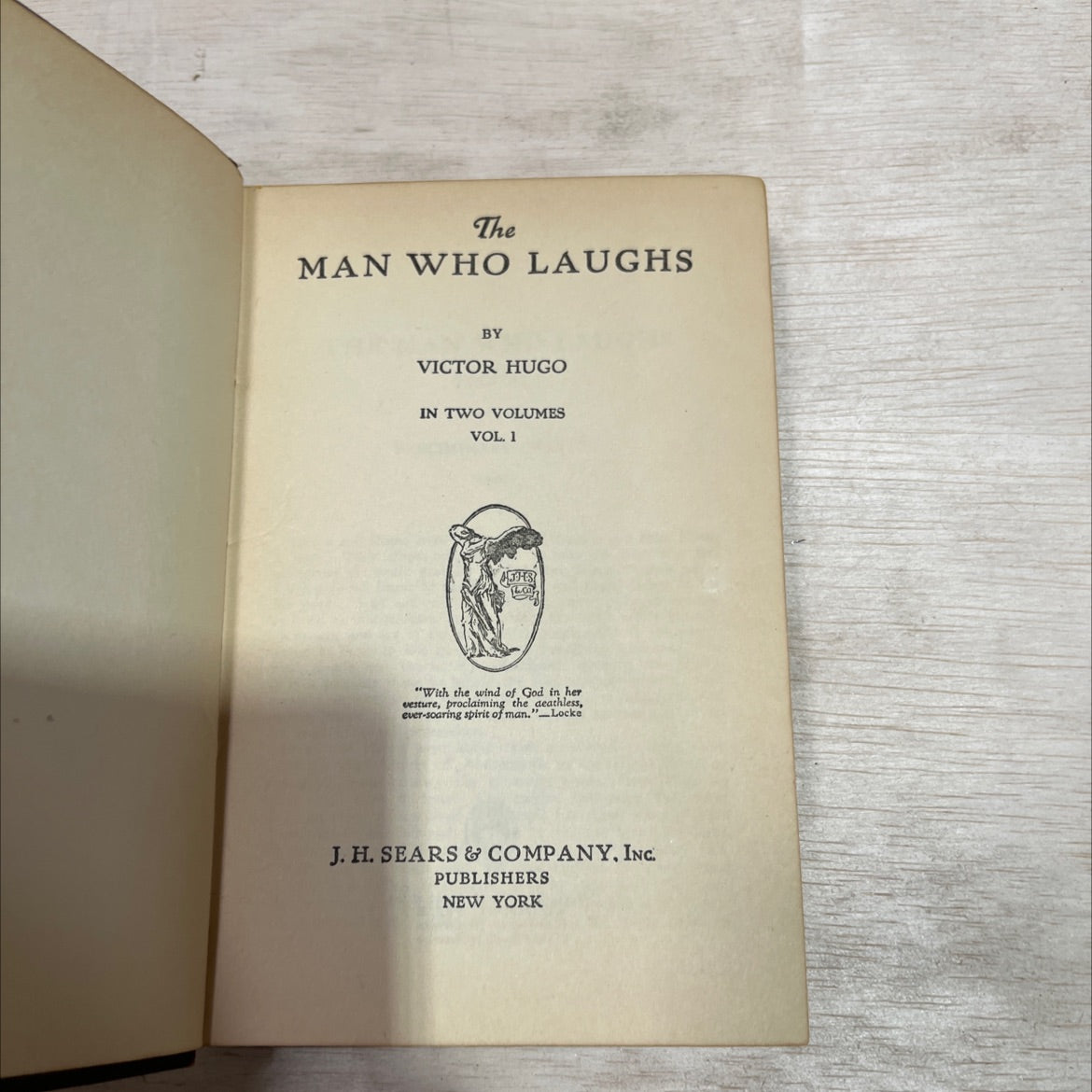 the man who laughs book, by victor hugo, 1970 Hardcover image 2