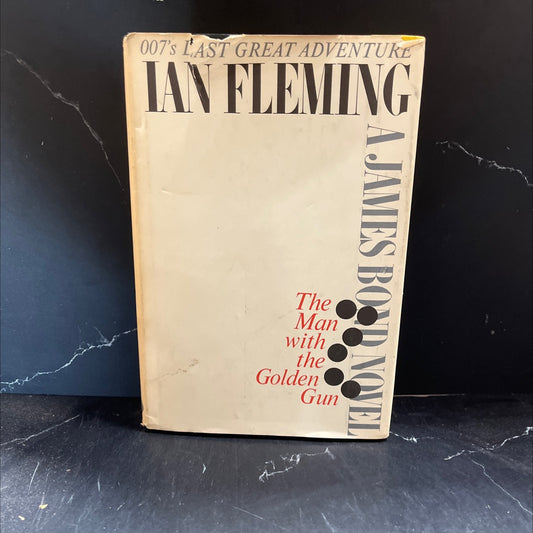 the man with the golden gun book, by Ian Fleming, 1965 Hardcover image 1