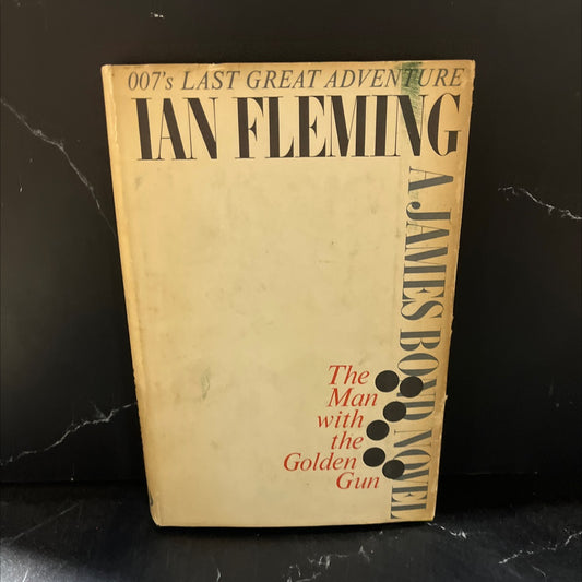 the man with the golden gun book, by Ian Fleming, 1965 Hardcover image 1