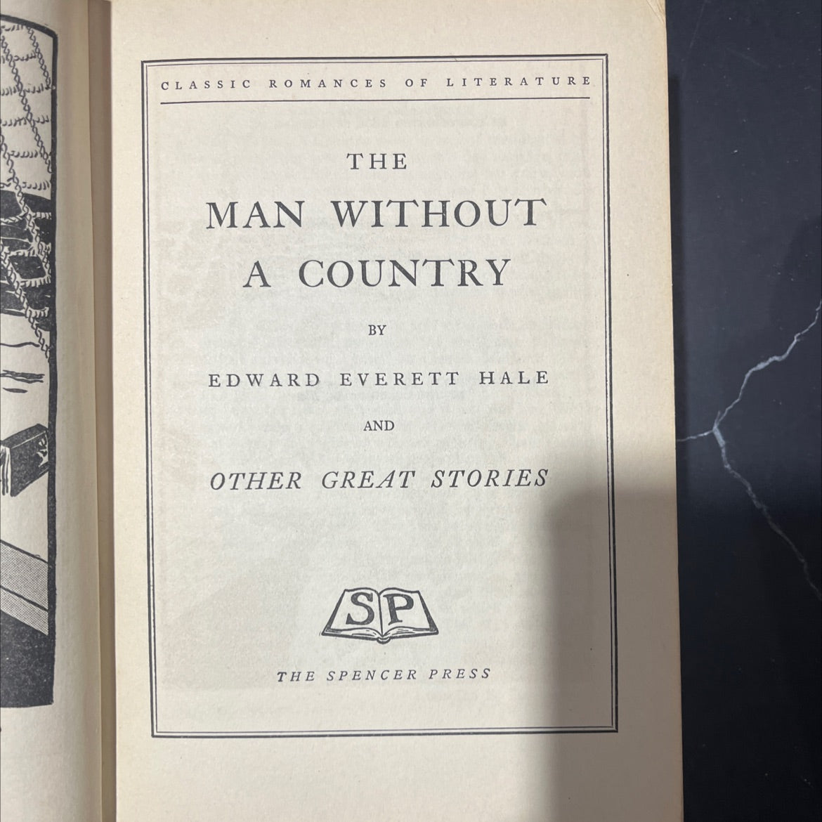 the man without a country and other great stories book, by edward everett hale, 1937 Hardcover image 2