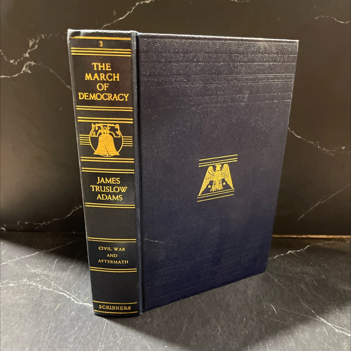 the march of democracy a history of the united states volume iii civil war and reconstruction book, by james truslow image 1