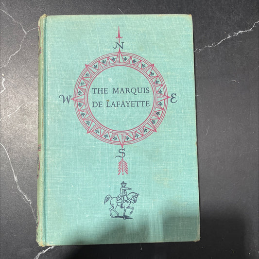 the marquis de lafayette bright sword for freedom book, by hodding carter, 1958 Hardcover image 1