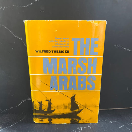 the marsh arabs book, by wilfred thesiger, 1964 Hardcover image 1