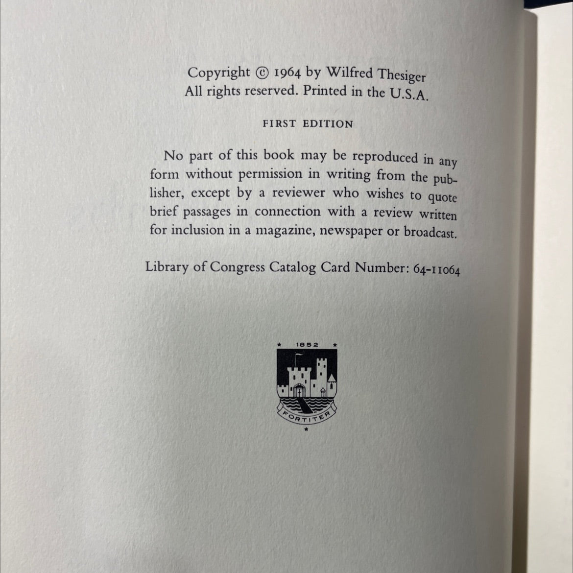 the marsh arabs book, by wilfred thesiger, 1964 Hardcover image 3