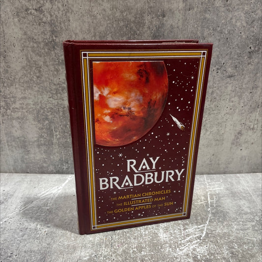 the martian chronicles, the illustrated man, the golden apples of the sun book, by ray bradbury, 2006 Leather image 1