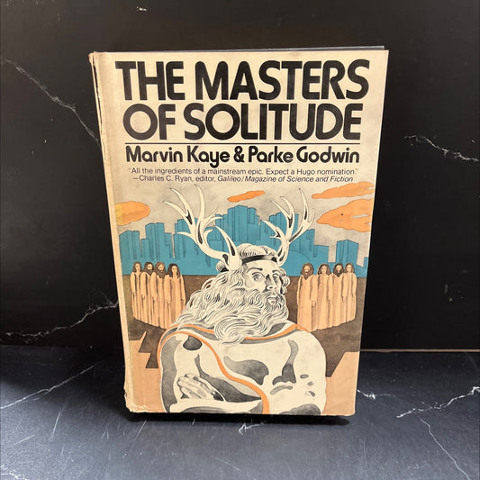 the masters of solitude book, by marvin kaye and parke godwin, 1978 Hardcover image 1