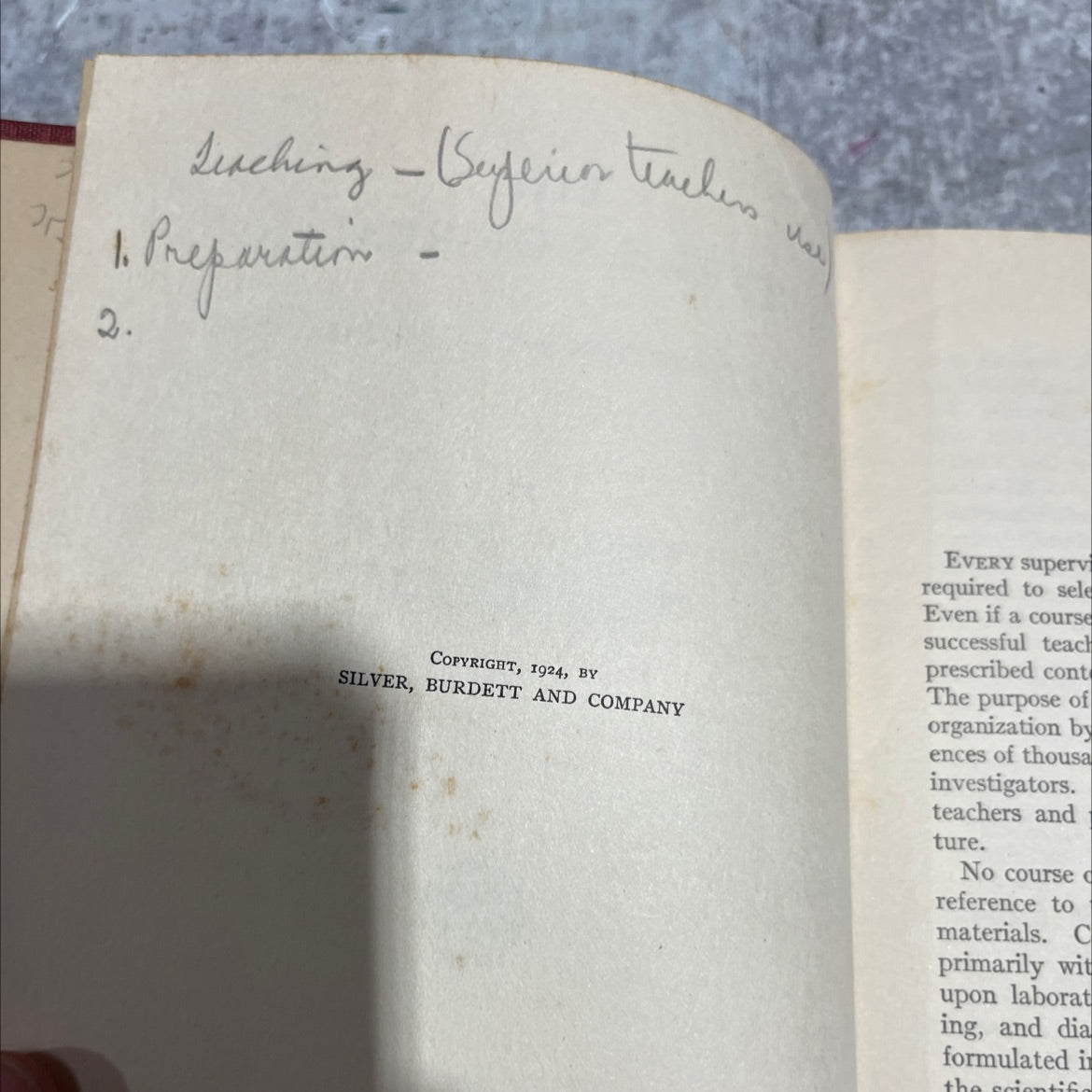 the materials of reading their selection and organization book, by willis l. uhl, 1924 Hardcover image 3